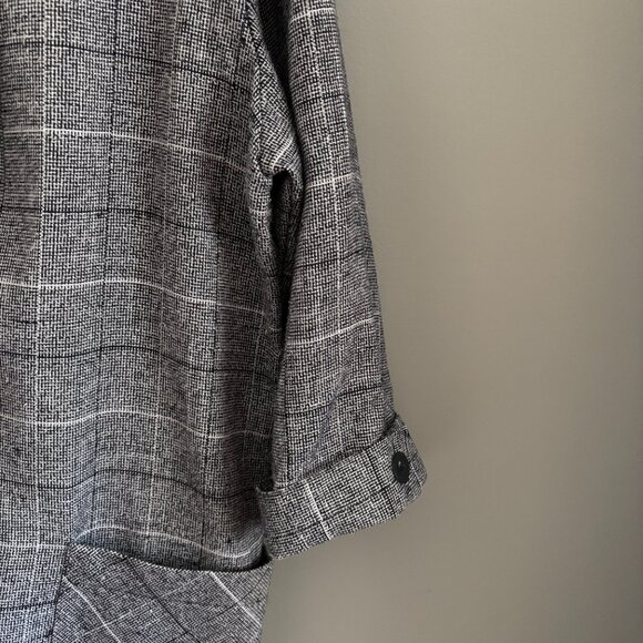 Vintage Plaid Blazer - Picture 3 of 10